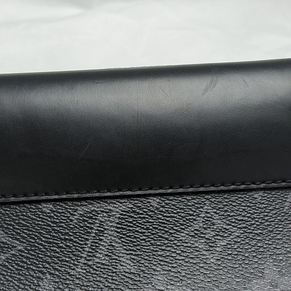 VOYAGER PM Monogram Coated Canvas Black