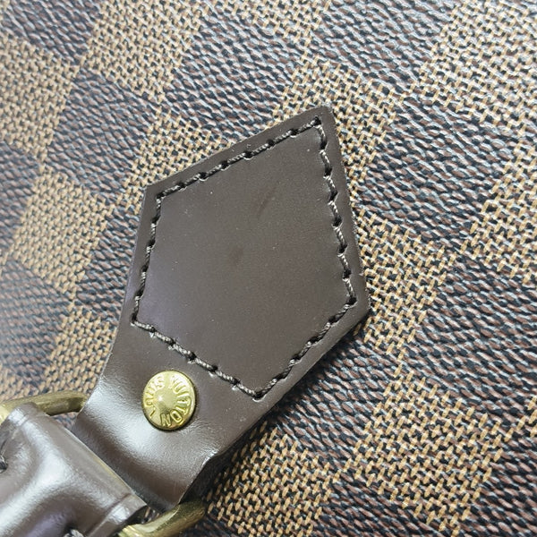 SPEEDY 25 Damier Ebene Coated Canvas Brown