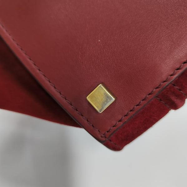PHANTOM Medium Suede Red