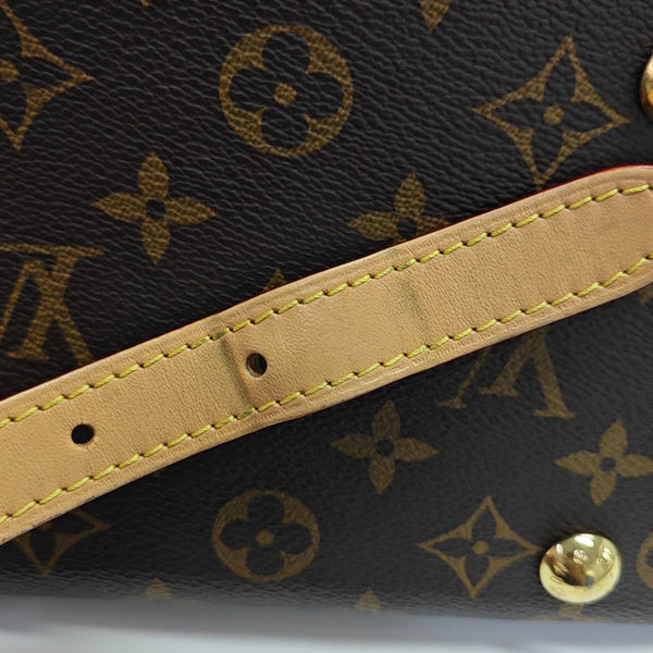 CARRYALL PM Monogram Coated Canvas Brown