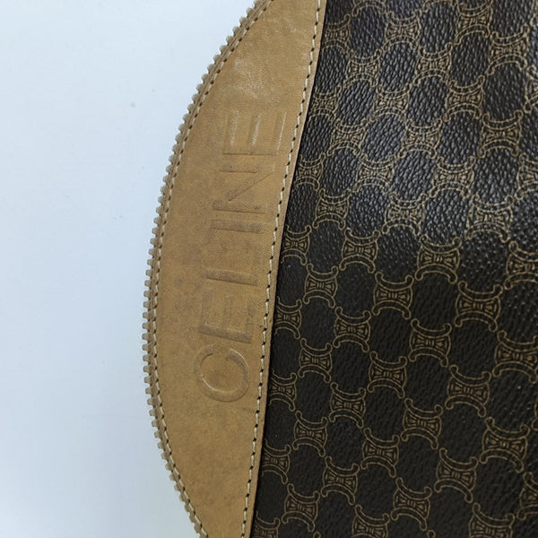 Coated Canvas Wallet Brown