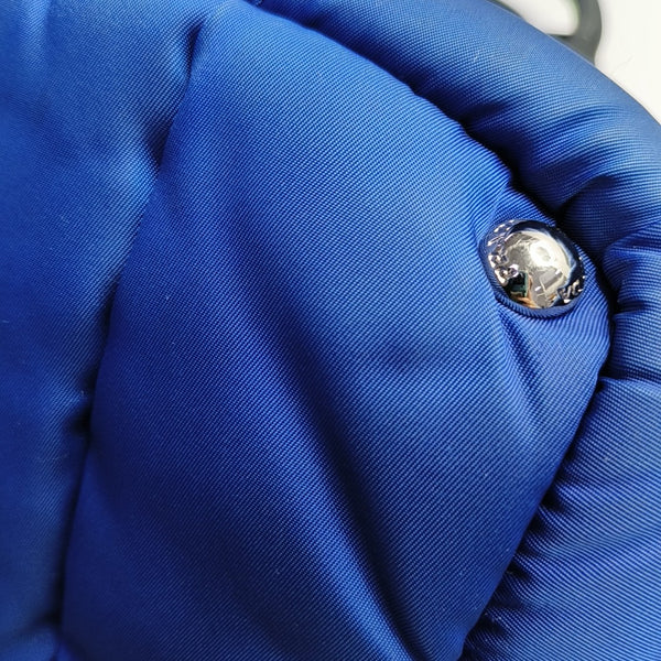 Quilted Nylon Blue