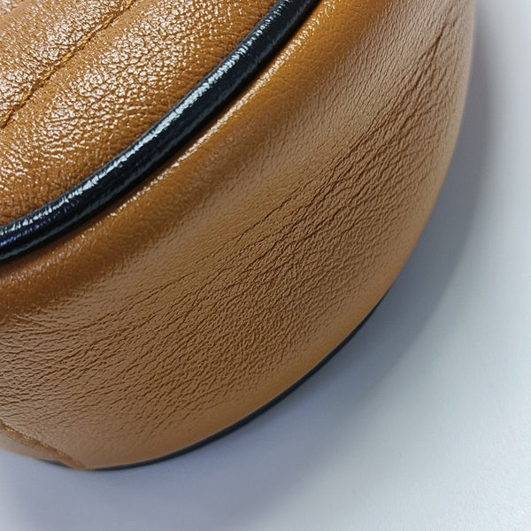 GG Marmont Super Mini Quilted Calfskin Brown