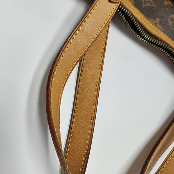 ODEON Monogram Coated Canvas Brown