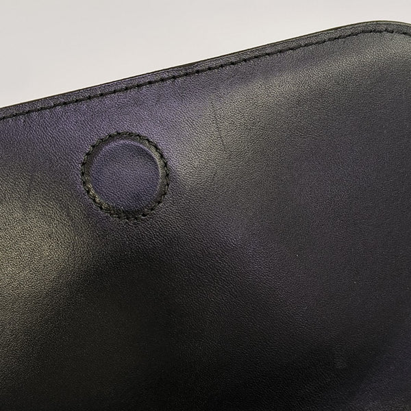 Calfskin Shoulder Bag Black