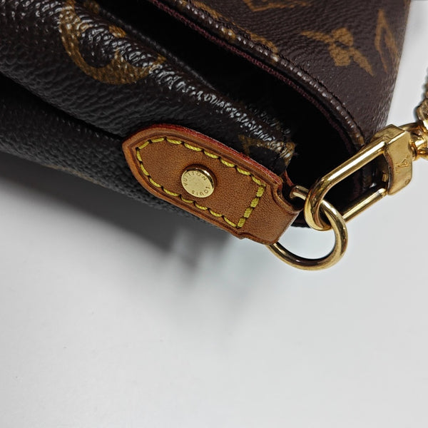 FAVORITE PM Monogram Coated Canvas Brown