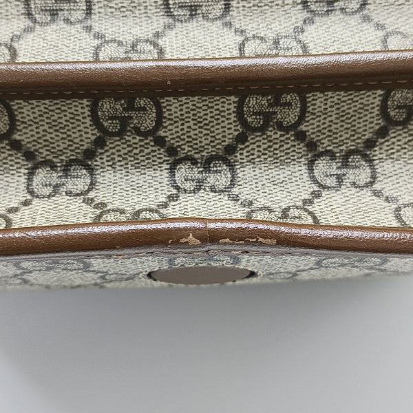 Retro Mini Monogram Coated Canvas Beige