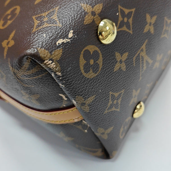 CARRYALL PM Monogram Coated Canvas Brown