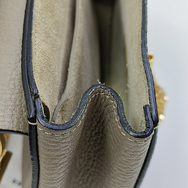 Drew Mini Calfskin Gray