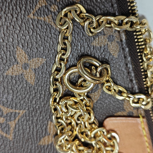 MULTI Monogram Coated Canvas Brown