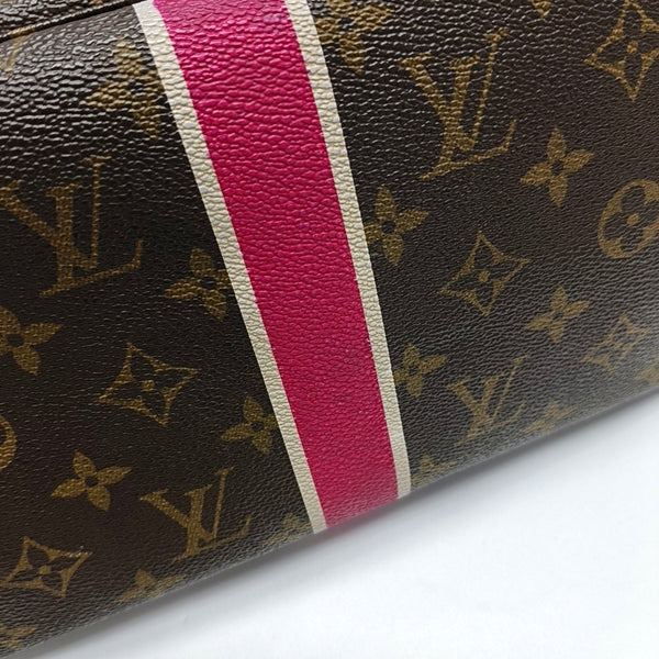 NEVERFULL MM Monogram Coated Canvas Brown