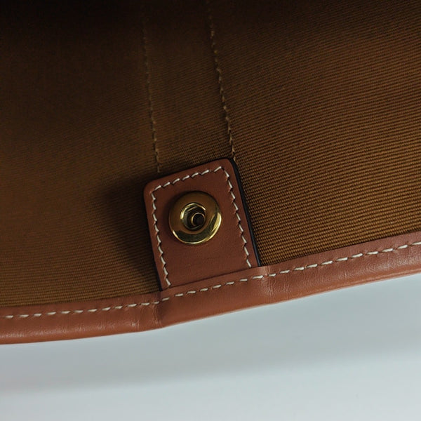 TRIOMPHE CANVAS Medium Coated Canvas Brown