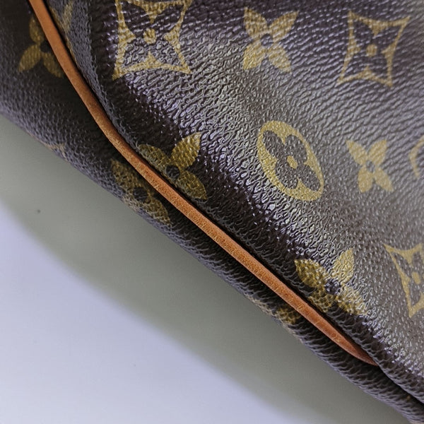 PALERMO PM Monogram Coated Canvas Brown