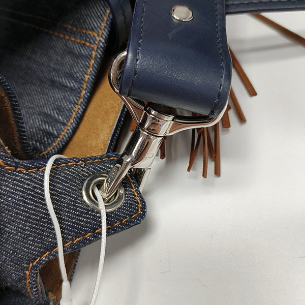 Denim Shoulder Bag Blue