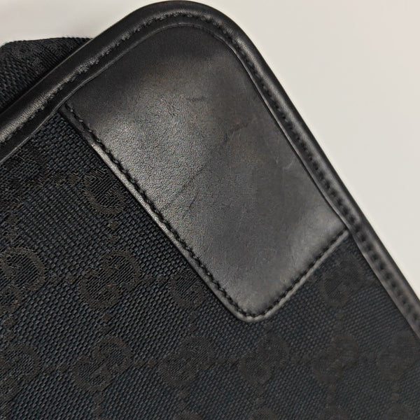 Monogram Canvas Shoulder Bag Blue