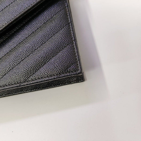 MONOGRAM WOC Chevron Calfskin Black
