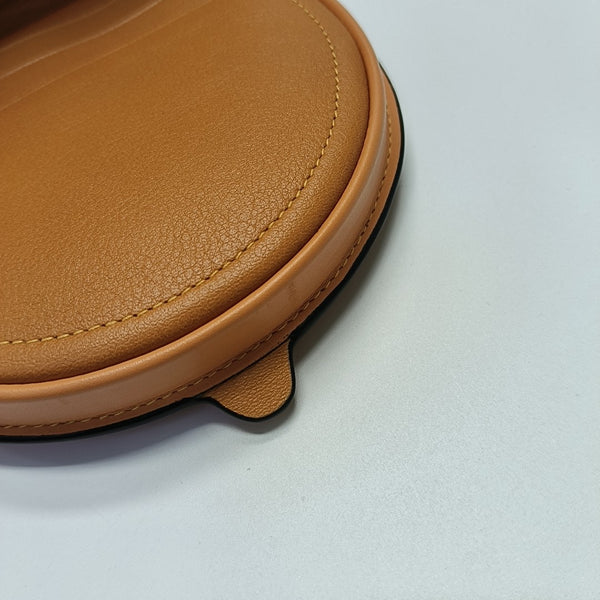 Heel Small Calfskin Orange