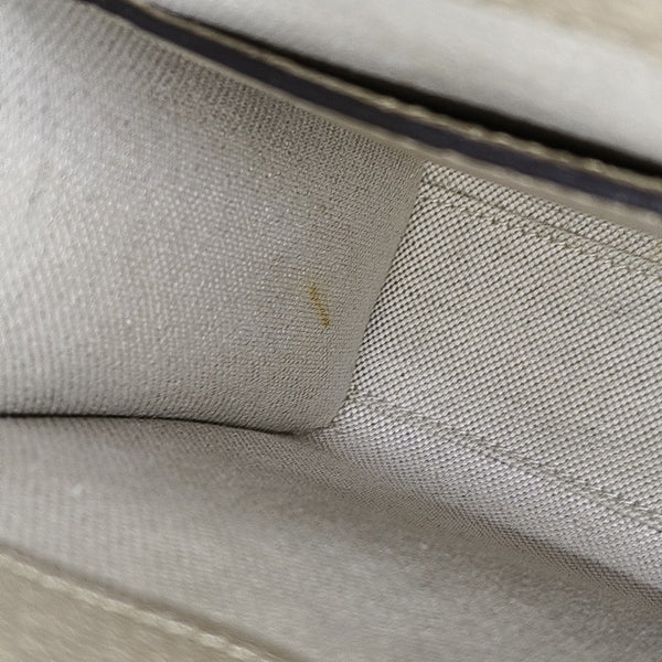 Retro Mini Monogram Coated Canvas Beige