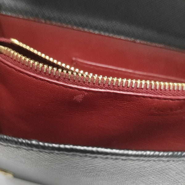 Calfskin Shoulder Bag Black