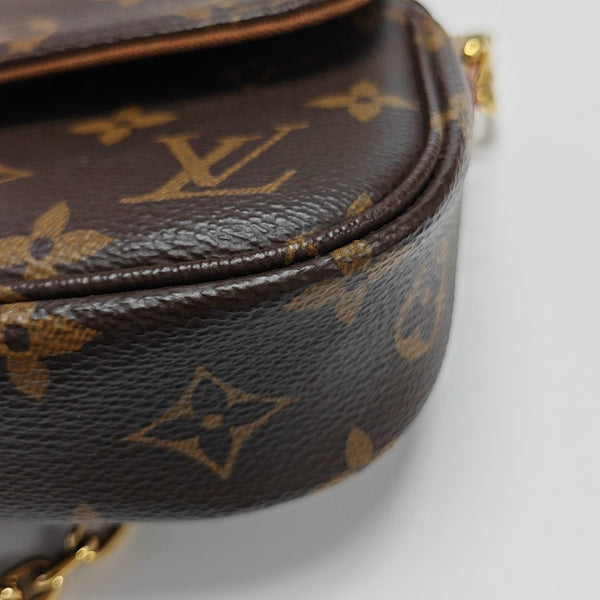 IVY Monogram Coated Canvas Brown