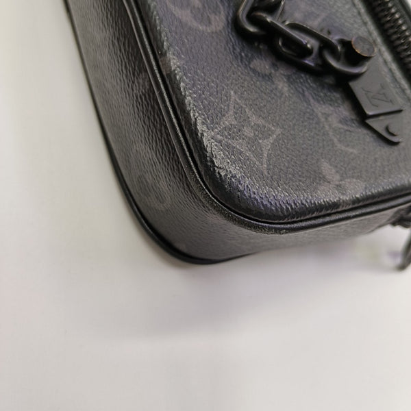 VOLGA Monogram Coated Canvas Black