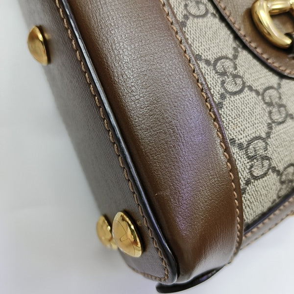 Horsebit 1955 Mini Coated Canvas Beige