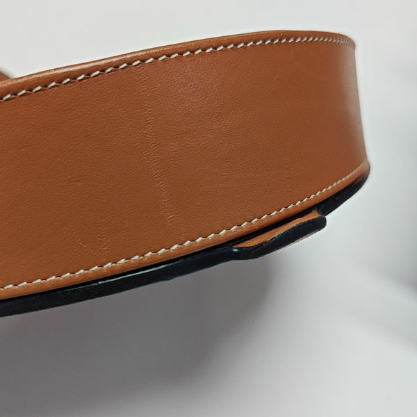 Heel Calfskin Brown
