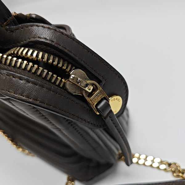 Dotcom Quilted Calfskin Brown