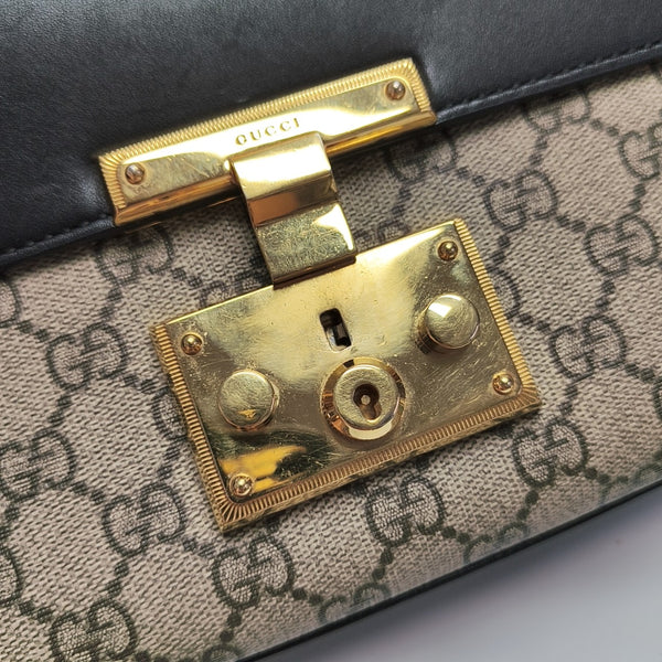 Padlock Small Monogram Coated Canvas Multicolor