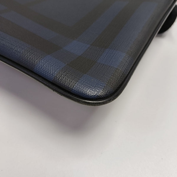 London Coated Canvas Blue