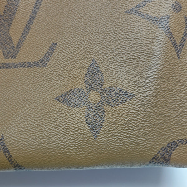 ONTHEGO MM Monogram Coated Canvas Brown