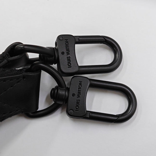 KEEPALL 25 Monogram Calfskin Black
