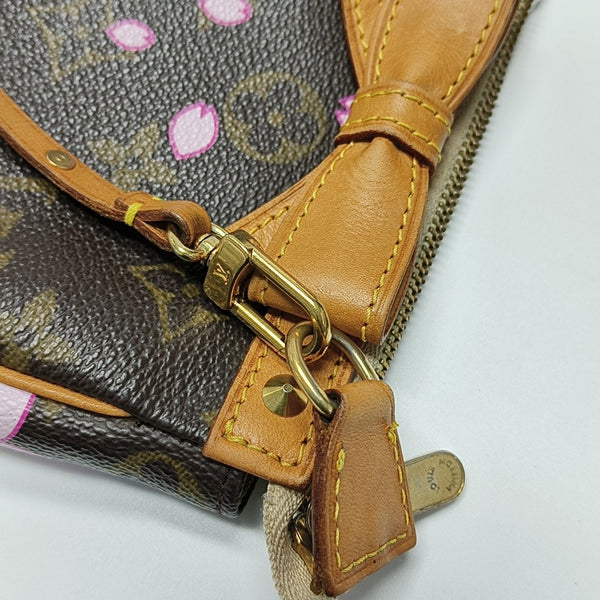 ACCESSOIRES Monogram Coated Canvas Brown