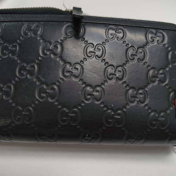 Monogram Calfskin Wallet Black