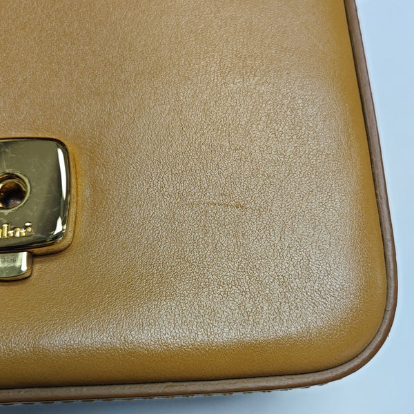 Chloé C Mini Calfskin Brown