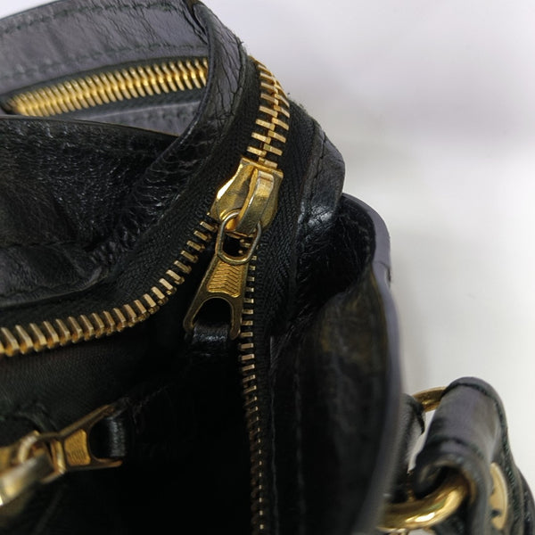 Classic City Mini Lambskin Black