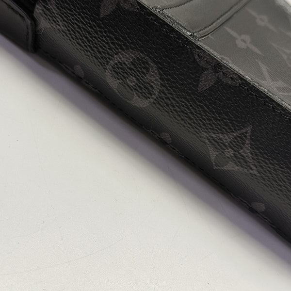WALLET TRUNK Monogram Coated Canvas Gray