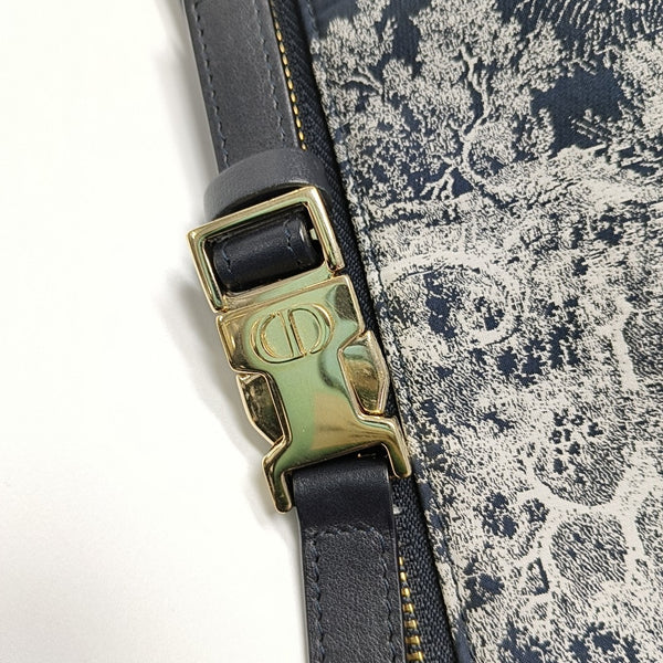 Diortravel Nomad Medium Fabric Blue