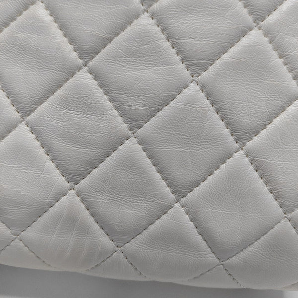 CLASSIC FLAP Mini Quilted Lambskin White