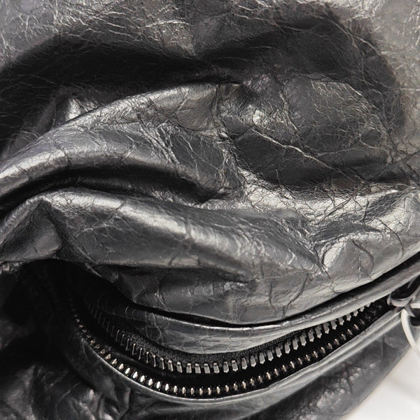 Puffer Small Calfskin Black