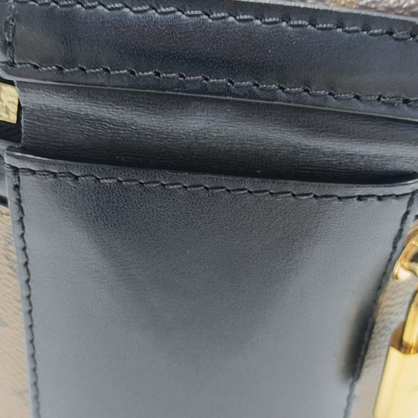 CANNES PM Monogram Coated Canvas Brown