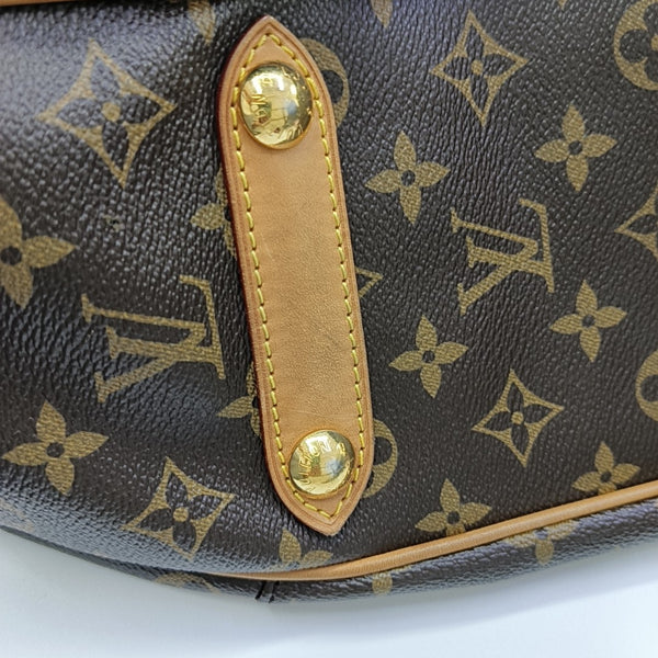 GALLIERA GM Monogram Coated Canvas Brown