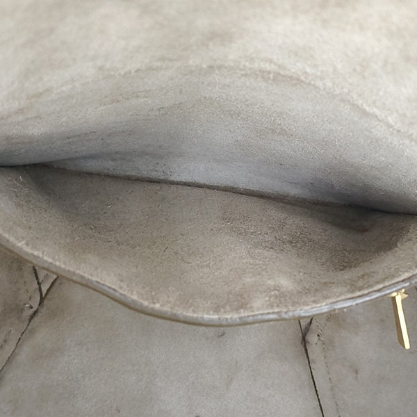 SANGLE Small Calfskin Gray