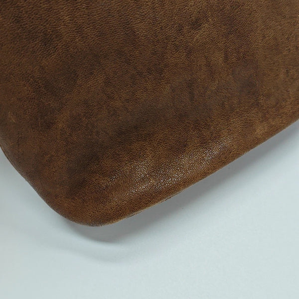 Lambskin Shoulder Bag Brown