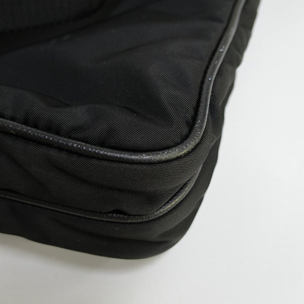 Bolso bandolera de nailon, nailon negro