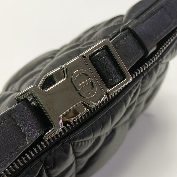 Diortravel Nomad Small Cannage Calfskin Black
