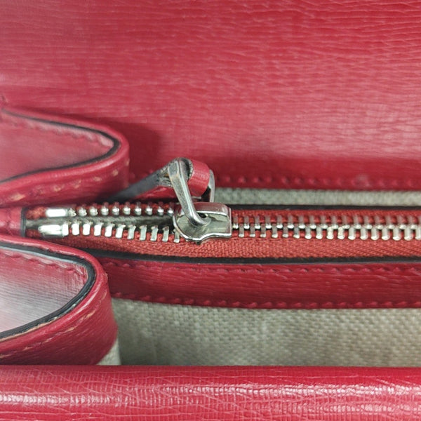 Dionysus Small Calfskin Red