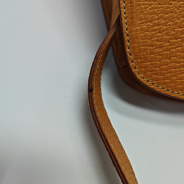 Calfskin Shoulder Bag Orange