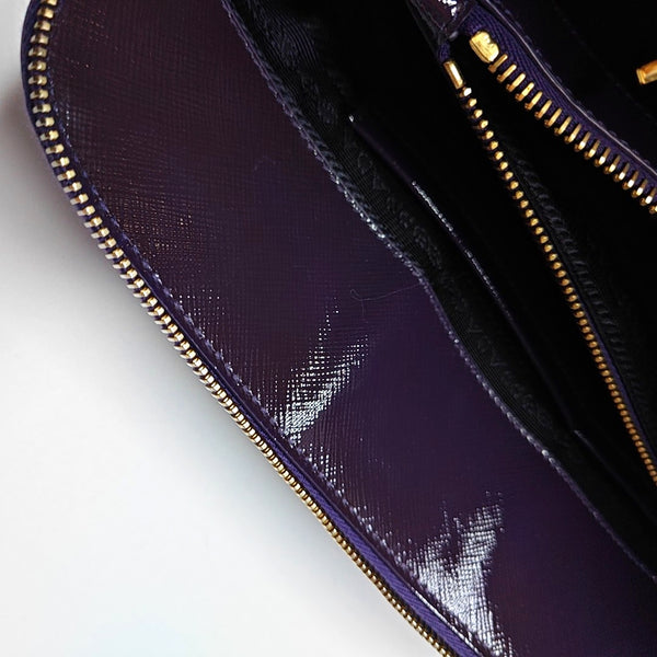 Promenade Saffiano Calfskin Purple
