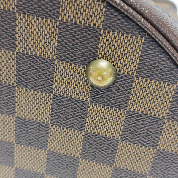 BUCKET PM Damier Ebene Coated Canvas Brown